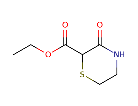 2-Thiomorpholinecarboxylic acid, 3-oxo-, ethyl ester