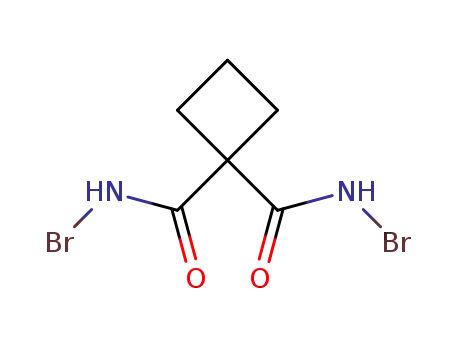 <i>N</i>,<i>N</i>'-dibromo-cyclobutane-1,1-dicarboxamide