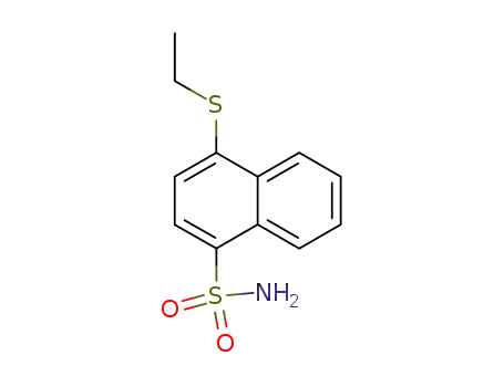 4-ethylsulfanyl-naphthalene-1-sulfonic acid amide