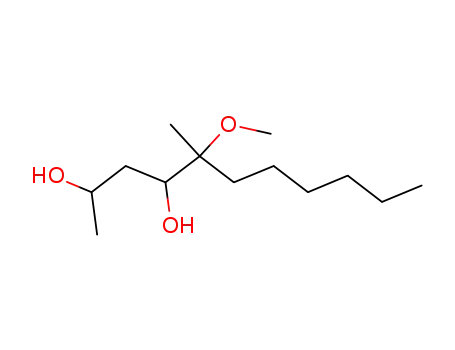 Molecular Structure of 84022-38-8 (2,4-Undecanediol, 5-methoxy-5-methyl-)