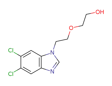 2-[2-(5,6-dichloro-1H-benzimidazol-1-yl)ethoxy]ethanol