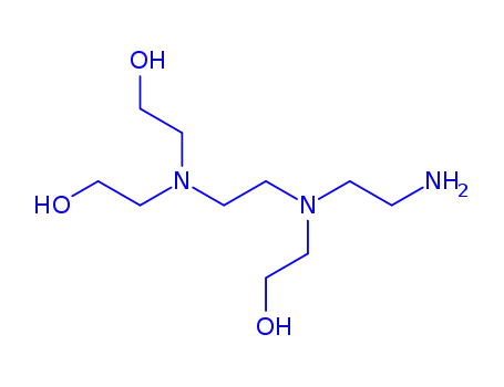 Molecular Structure of 84083-24-9 (2,2'-[[2-[(2-aminoethyl)(2-hydroxyethyl)amino]ethyl]imino]bisethanol)