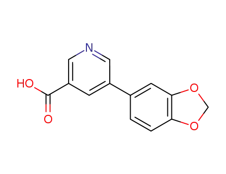 5-(Benzo[1,3]dioxol-5-yl)-nicotinic acid