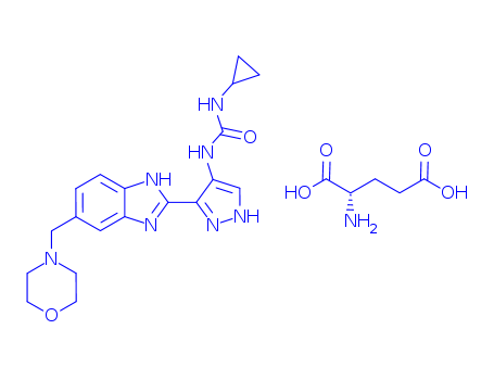 AT 9283 (L-Glutamic acid salt)