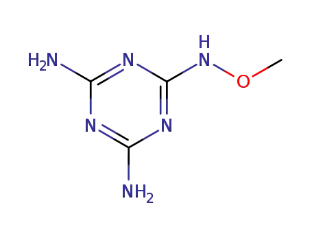 6-(Methoxyamino)-1,3,5-triazine-2,4-diamine