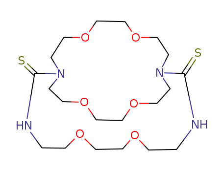 6,9,17,20,25,28-Hexaoxa-1,3,12,14-tetraazabicyclo[12.8.8]triacontane-2,13-dithione