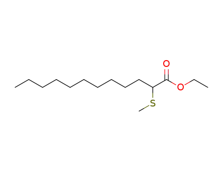 2-Methylsulfanyl-dodecanoic acid ethyl ester