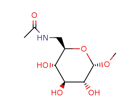 methyl-(6-acetylamino-6-deoxy-α-D-glucopyranoside)