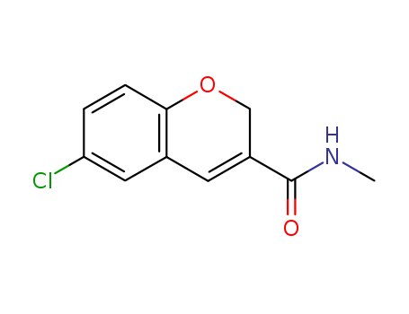 6-chloro-N-methyl-2H-chromene-3-carboxamide cas  83823-20-5