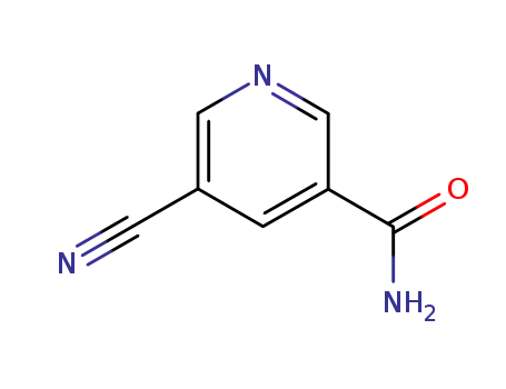 Molecular Structure of 89793-78-2 (3-Pyridinecarboxamide,5-cyano-(9CI))