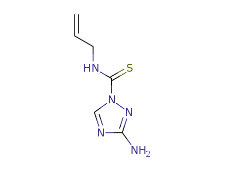 Molecular Structure of 89798-83-4 (3-amino-N-(prop-2-en-1-yl)-1H-1,2,4-triazole-1-carbothioamide)