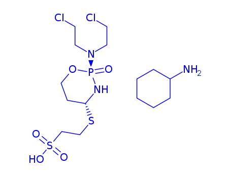 Molecular Structure of 88746-71-8 (Mafosfamide cyclohexylamine salt)