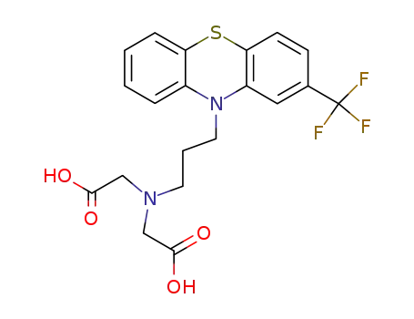 Glycine,
N-(carboxymethyl)-N-[3-[2-(trifluoromethyl)-10H-phenothiazin-10-yl]prop
yl]-