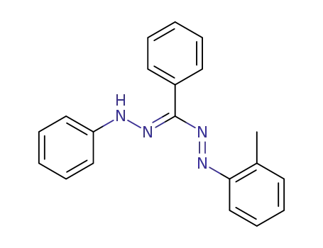 Molecular Structure of 83809-73-8 (3,5-DIPHENYL-1-(M-TOLYL)FORMAZAN)