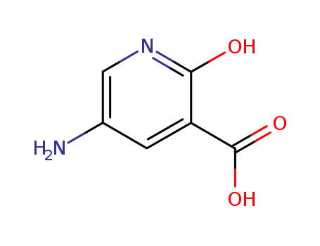 Molecular Structure of 89640-79-9 (5-aMino-2-oxo-1,2-dihydropyridine-3-carboxylicacid)