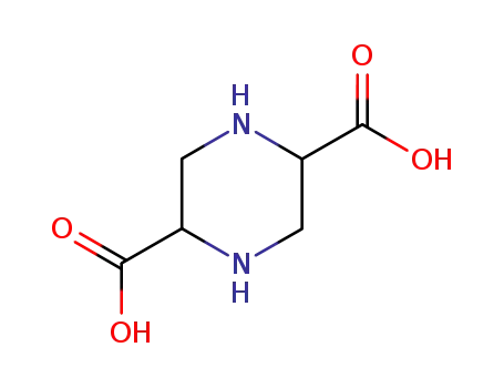 Molecular Structure of 89601-10-5 (PIPERAZINE-2,5-DICARBOXYLIC ACID)