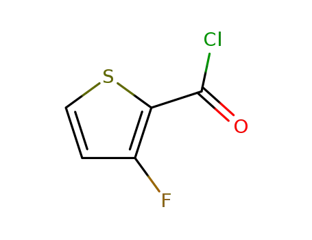 2-티오펜카르보닐 클로라이드, 3-플루오로-(9CI)