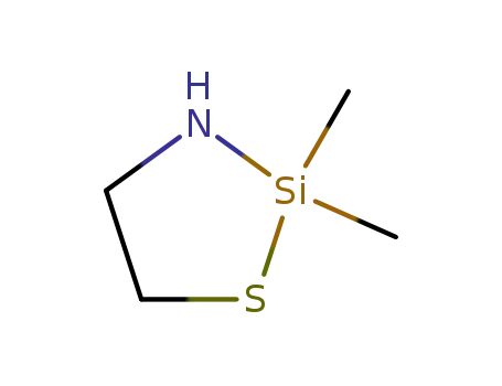 Molecular Structure of 84260-28-6 (2,2-dimethyl-1,3,2-thiazasilolidine)