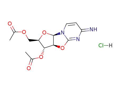 2,2'-anhydro-1-(3,5-di-O-acetyl-β-D-arabinofuranosyl)cytosine hydrochloride