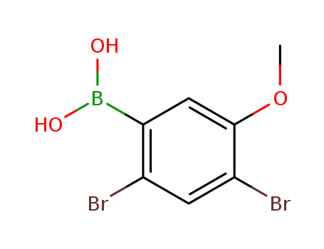 (2,4-Dibromo-5-methoxyphenyl)boronic acid 89677-46-3