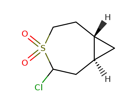 3-chloro-4-thia-trans-bicyclo<5.1.0>octane 4,4-dioxide
