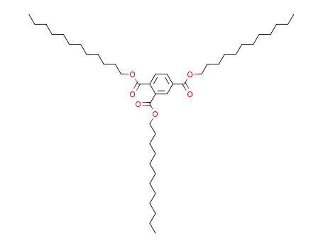 Molecular Structure of 84297-19-8 (1,2,4-Benzenetricarboxylic acid tridodecyl ester)