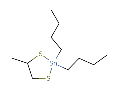 Molecular Structure of 61235-67-4 (dibutyltin; propane-1,2-dithiolate)