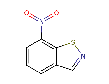 Molecular Structure of 89641-97-4 (7-nitro-1,2-benzothiazole)