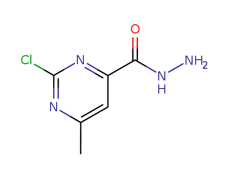 2-CHLORO-6-METHYLPYRIMIDINE-4-CARBOHYDRAZIDE