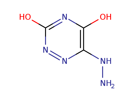 1,2,4-Triazine-3,5(2H,4H)-dione,6-hydrazinyl-
