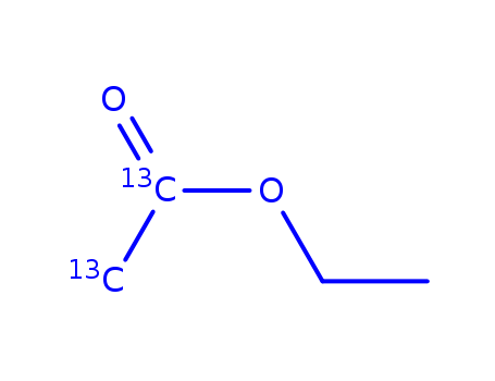 Acetic-13C2 acid, ethylester (9CI)