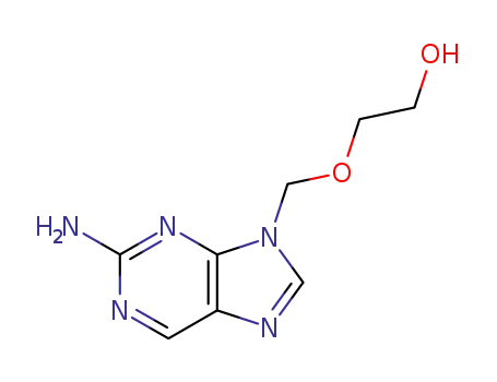 Molecular Structure of 84408-37-7 (Desciclovir)
