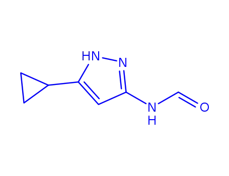 포름아미드, N-(5-시클로프로필-1H-피라졸-3-일)-