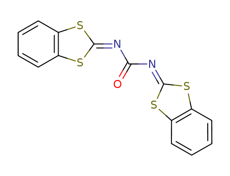 1,3-bis(7,9-dithiabicyclo[4.3.0]nona-1,3,5-trien-8-ylidene)urea cas  84384-24-7
