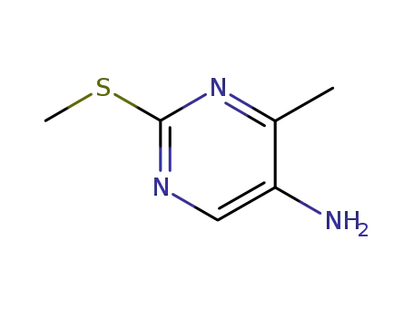 5-Pyrimidinamine,  4-methyl-2-(methylthio)-