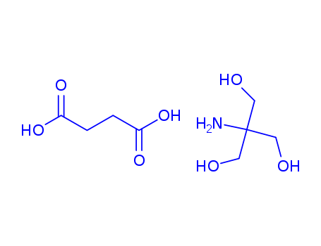 Succinic acid, compound with 2-amino-2-(hydroxymethyl)propane-1,3-diol (1:1)