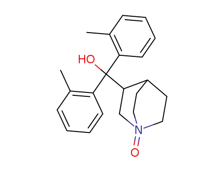 1-아자비시클로(2.2.2)옥탄-3-메탄올, 알파,알파-비스(2-메틸페닐)-, 1-옥사이드
