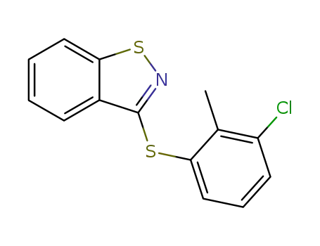 3-(3-Chlor-2-methyl-phenylthio)-1,2-benzisothiazol