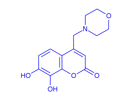 7,8-dihydroxy-4-(morpholin-4-ylmethyl)-2H-chromen-2-one
