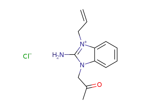 1-allyl-2-amino-3-(2-oxopropyl)benzimidazolium chloride