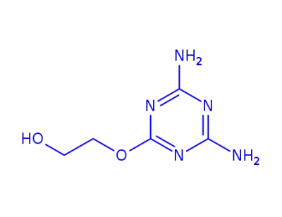 2-[(4,6-ジアミノ-1,3,5-トリアジン-2-イル)オキシ]エタノール