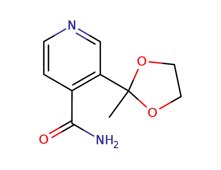 3-Acetyl-4-carboxamidopyridine Ethyleneketal