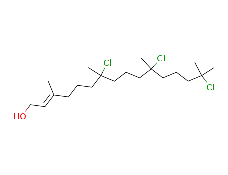 2-Hexadecen-1-ol, 7,11,15-trichloro-3,7,11,15-tetramethyl-