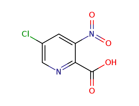 Molecular Structure of 899423-94-0 (5-CHLORO-3-NITROPYRIDINE-2-CARBOXYLIC ACID)