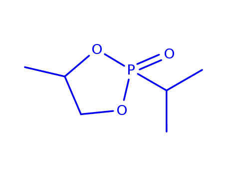 Molecular Structure of 84549-34-8 (1,3,2-Dioxaphospholane,4-methyl-2-(1-methylethyl)-,2-oxide(9CI))