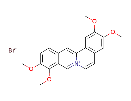 2,3,9,10-tetramethoxy-isoquino[3,2-<i>a</i>]isoquinolinylium; bromide