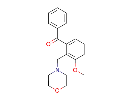 3-Methoxy-2-morpholinomethylbenzophenon