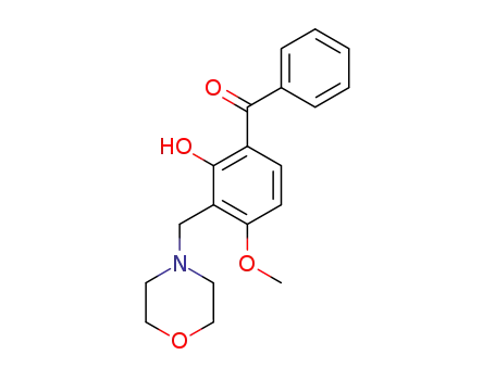4-Methoxy-2-hydroxy-3-morpholinomethylbenzophenon