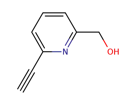 Molecular Structure of 845658-76-6 (6-ethynyl-2-Pyridinemethanol)
