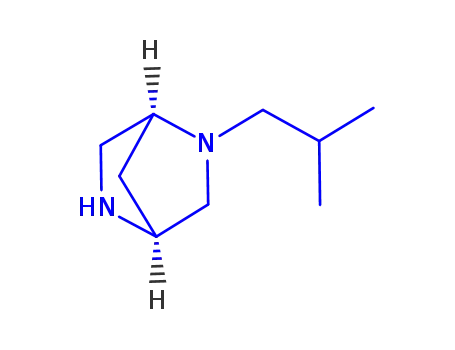 Molecular Structure of 845866-62-8 ((1S,4S)-(+)-2-ISOBUTYL-2,5-DIAZA-BICYCLO[2.2.1]HEPTANE DIHYDROCHLORIDE)